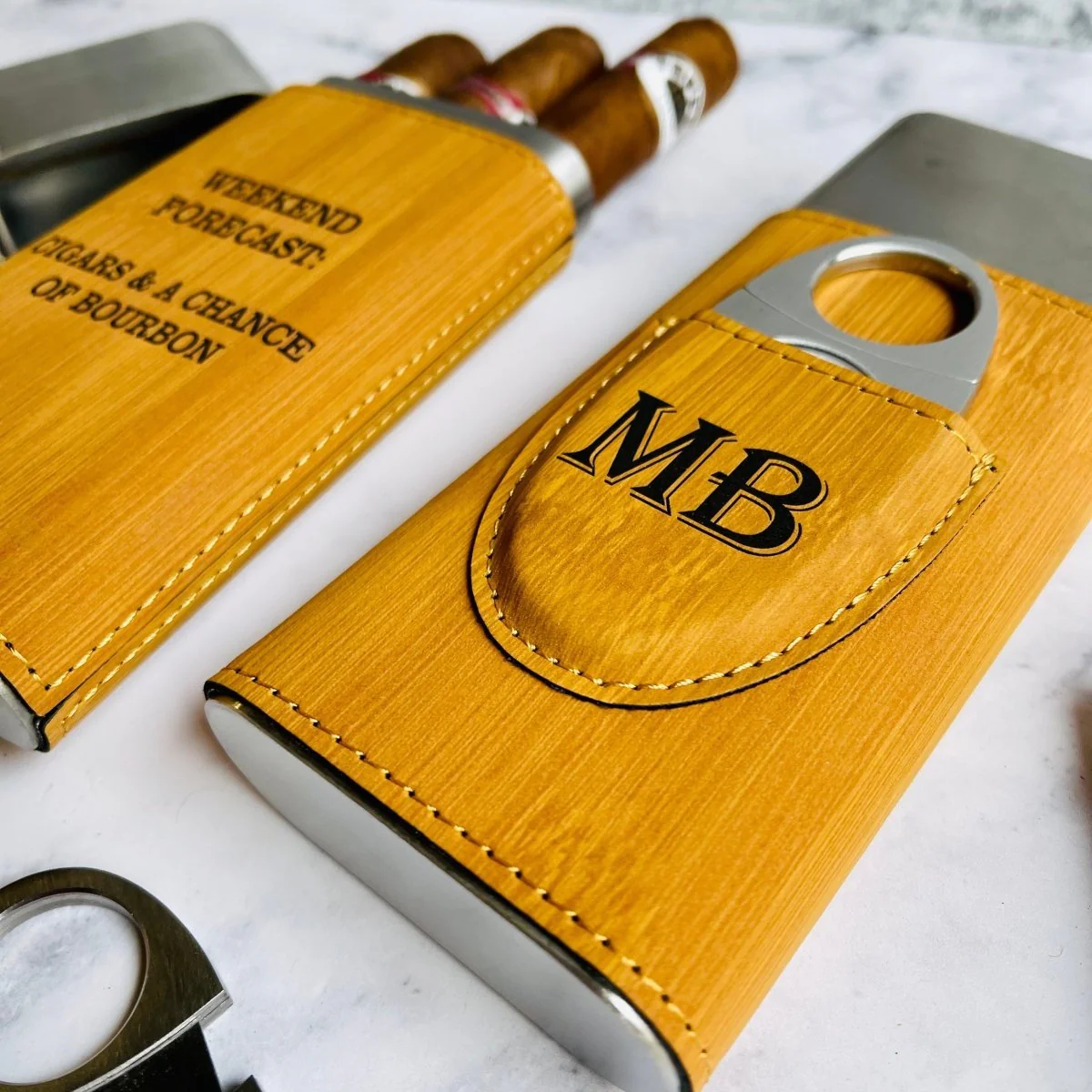 Custom Logo Cigar Case - Image 3