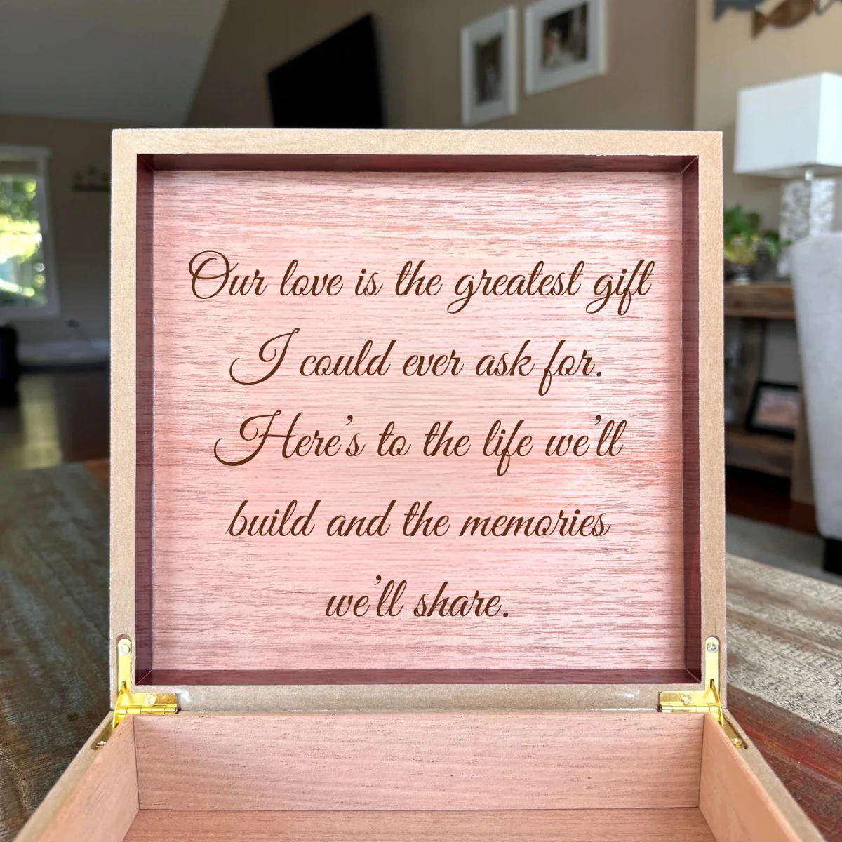For My Groom Keepsake Box - Image 5