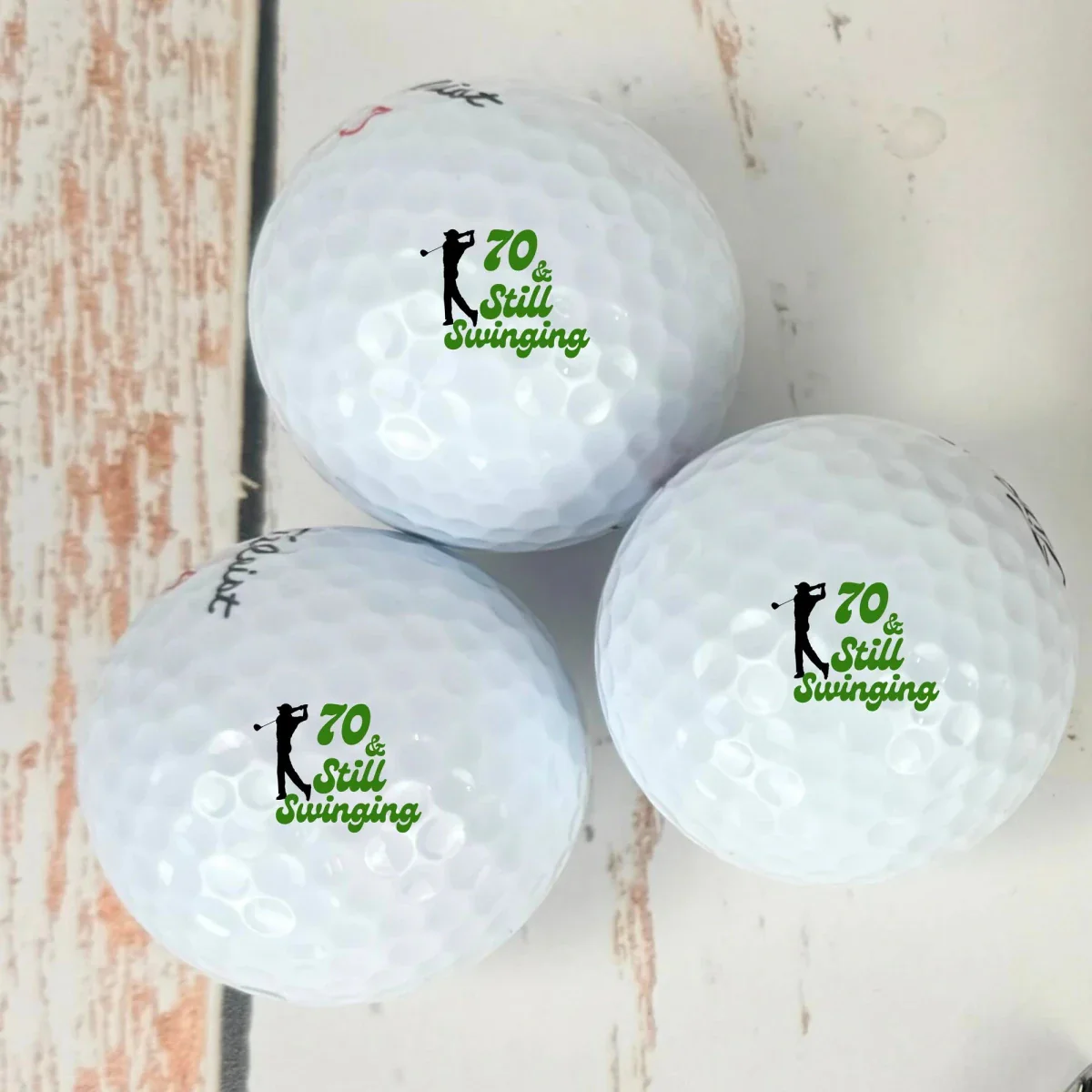 Swinging Birthday Golf Balls - Image 7